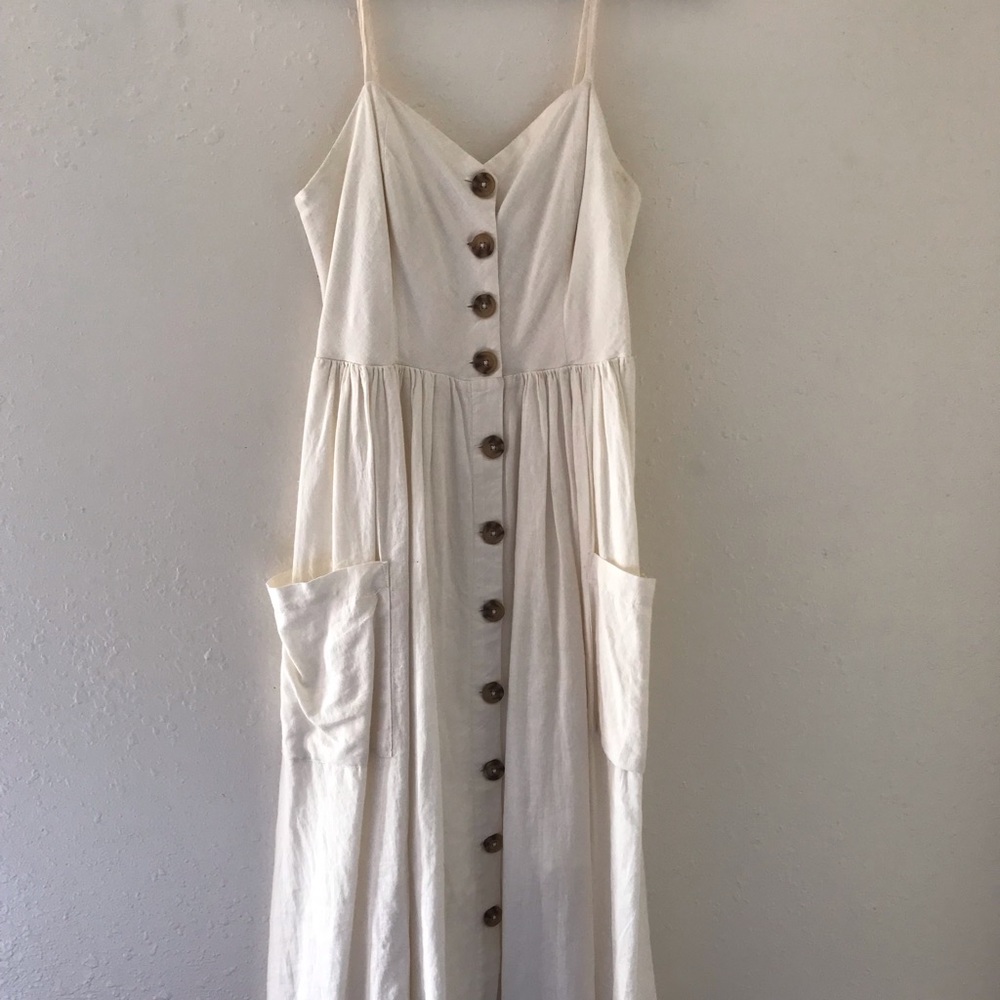 UO cream dress